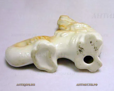 Статуэтка фарфоровая "Дракончик". ЛФЗ. Вт. пол. ХХ века. СССР. №13795